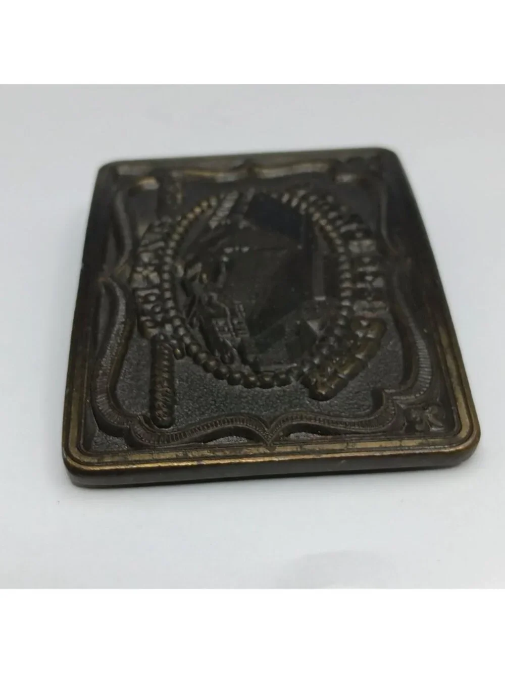 Grand Ole Opry Brass Belt Buckle Nashville Tennessee Vintage Oden Inc